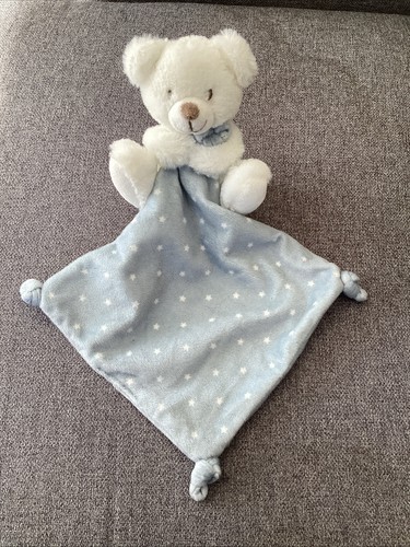 Peluche doudou ours blanc - doudou,
