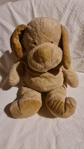 Doudou peluche chien marron - doudou,