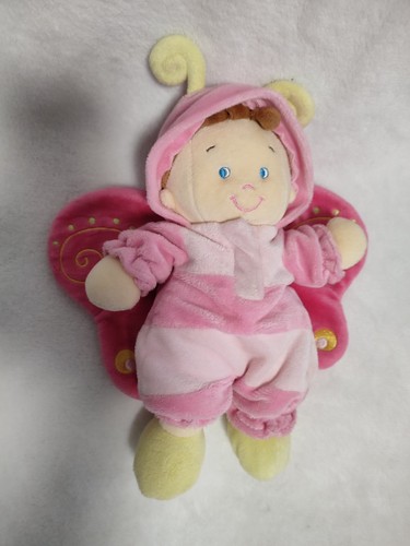 Doudou poupée papillon - poupée,