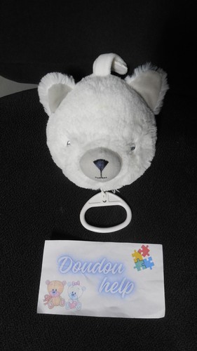 Doudou peluche musical - peluche, tête